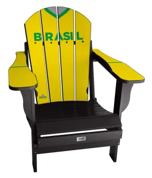 Brazil Complete Custom with personalized name World Soccer Chair
