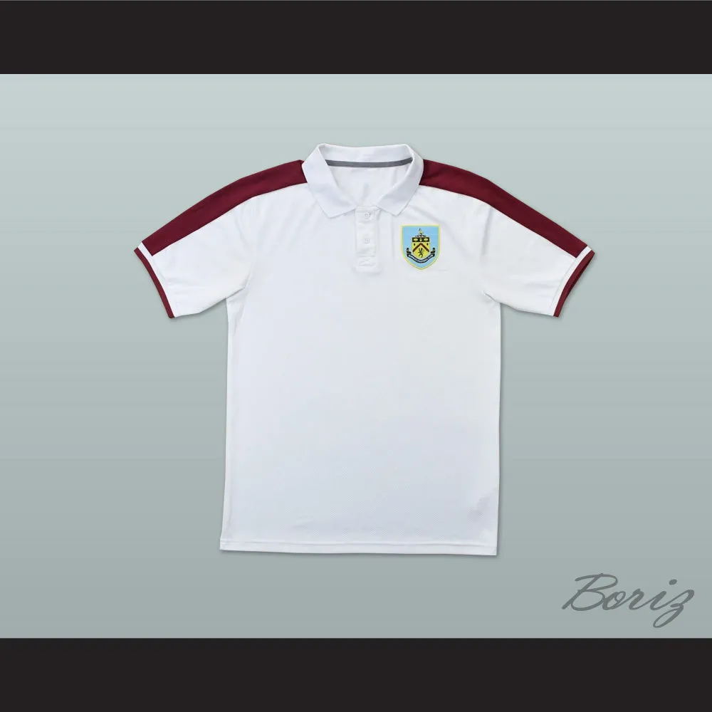 Burnley FC White Soccer Jersey