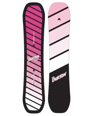 Burton Kids' Smalls (Pink) Snowboard - 2024