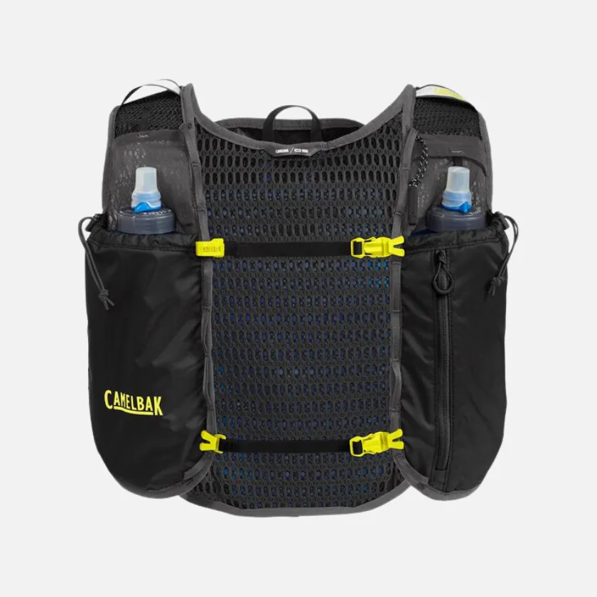 Camelbak Circuit Run Vest with Crux Reservoir 1.5L (32-46 in) -Black/Safety Yellow