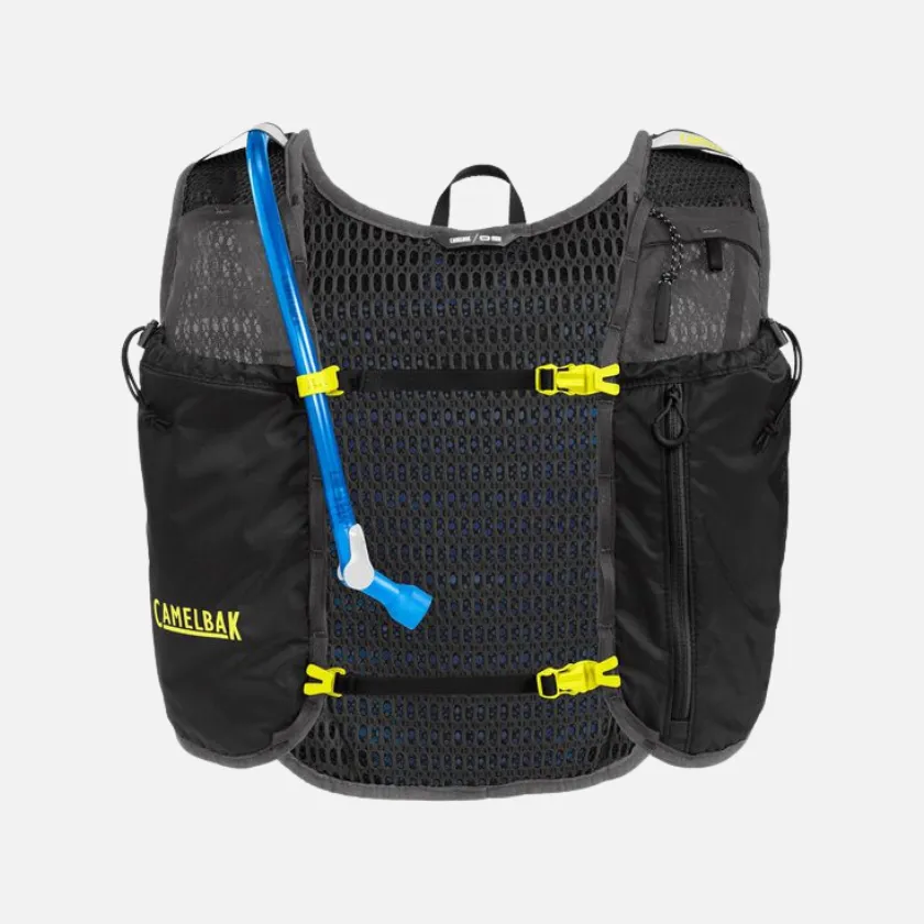 Camelbak Circuit Run Vest with Crux Reservoir 1.5L (32-46 in) -Black/Safety Yellow