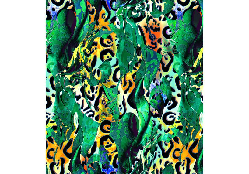 Capri Jungle Rumble Leggings with pockets