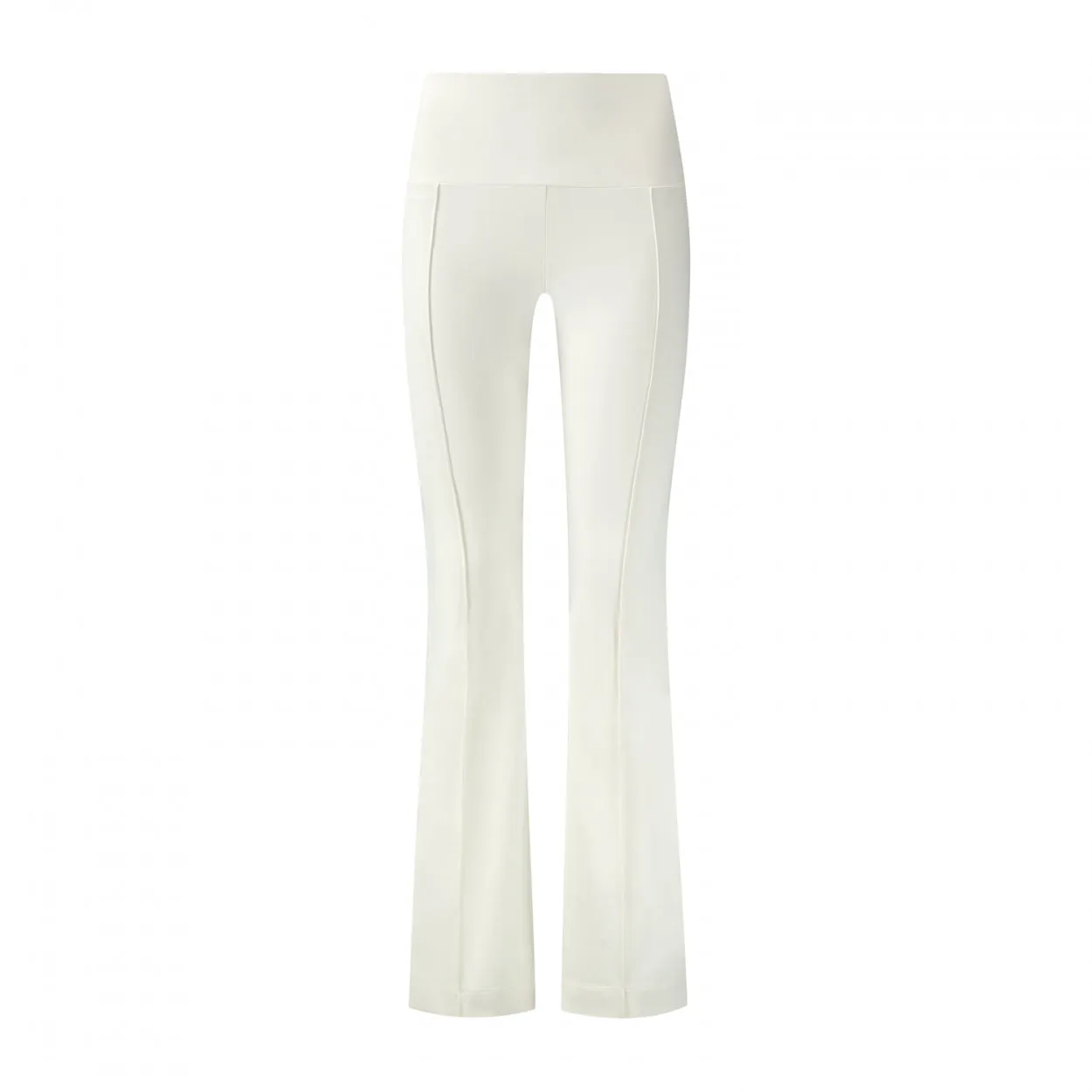 Celine Flared Topstitch Leggings | Off White