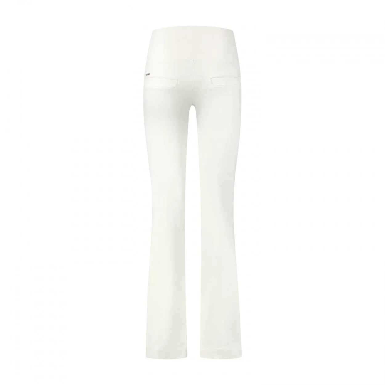 Celine Flared Topstitch Leggings | Off White