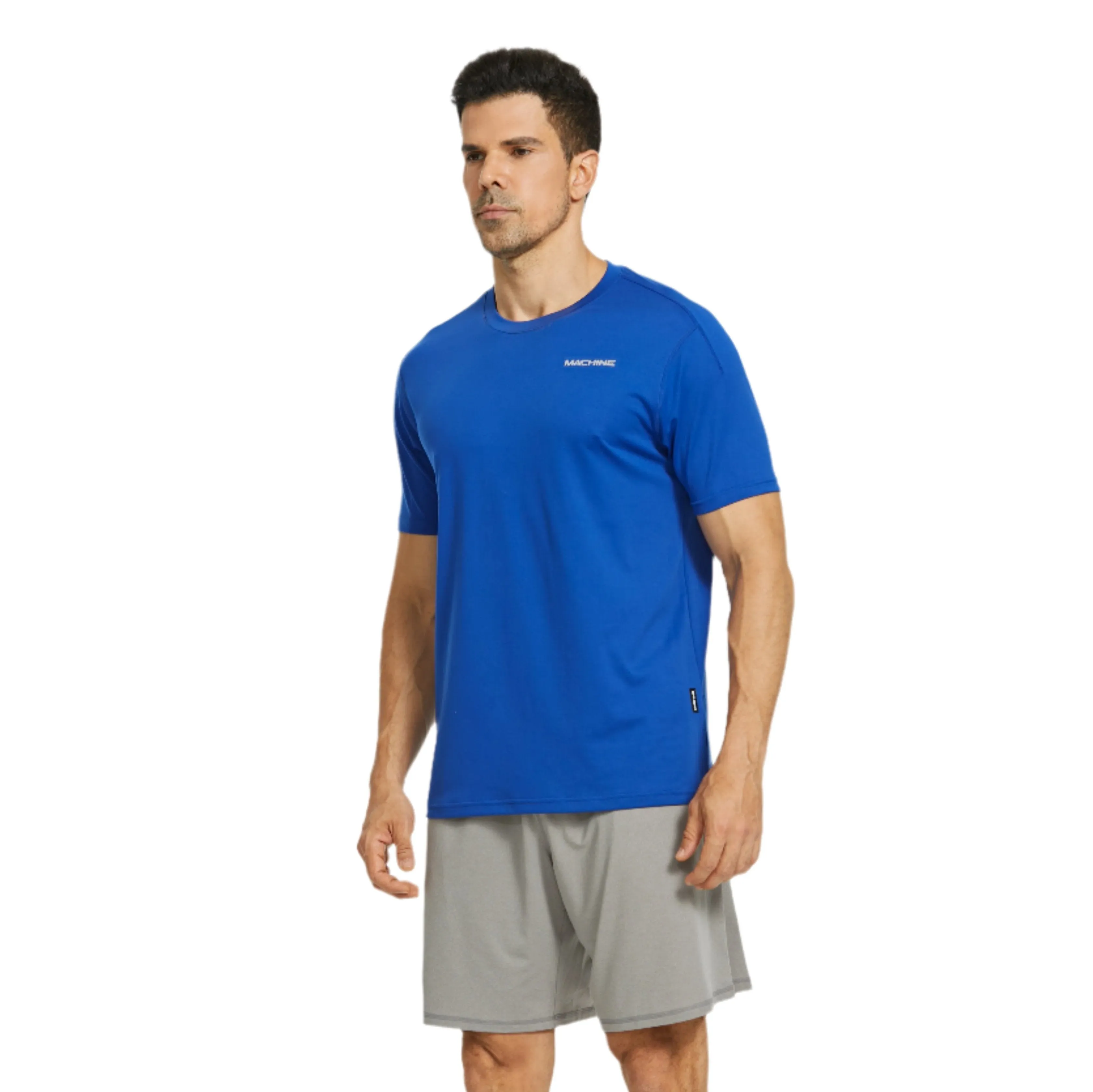 Central Performance Short Sleeve Top in Royal Blue