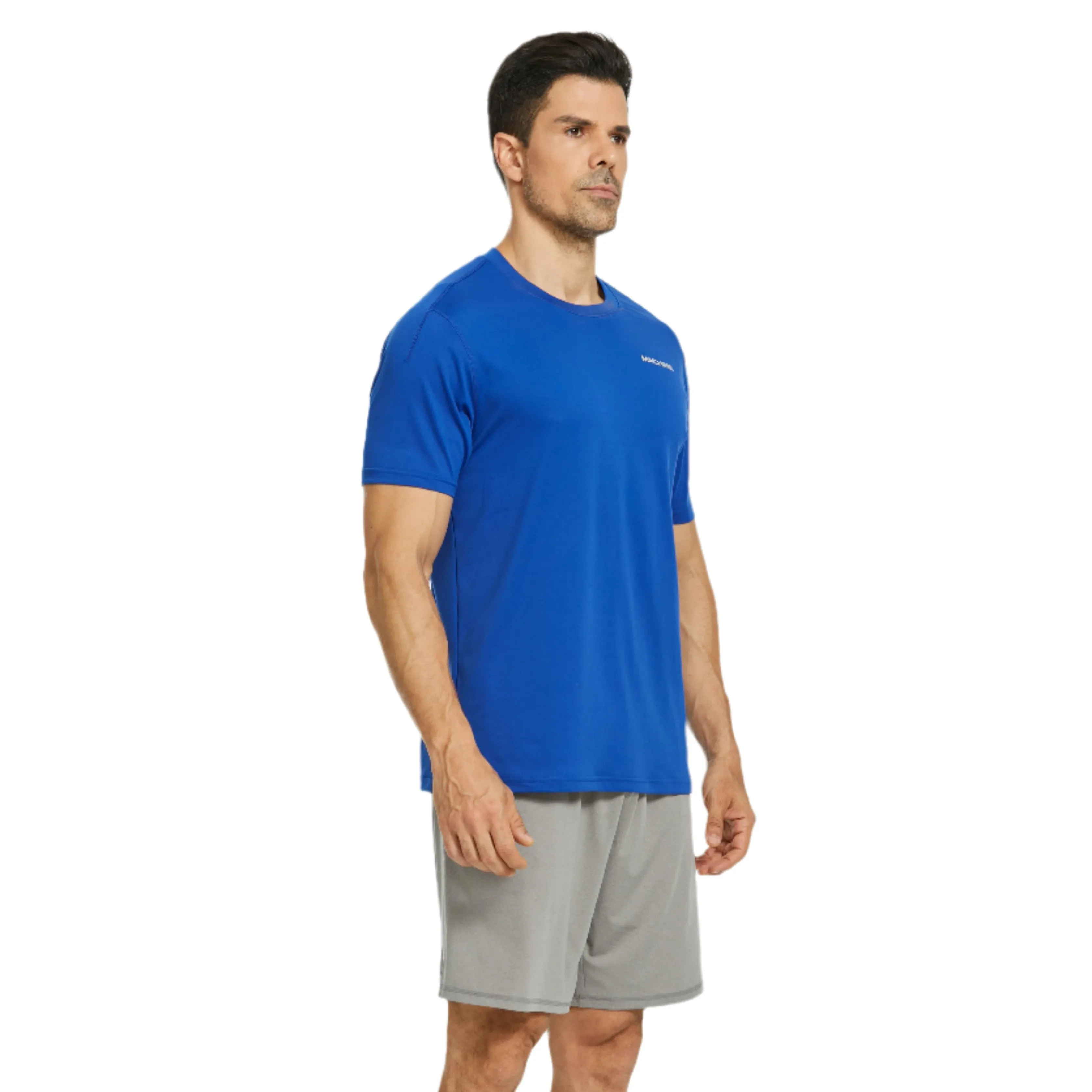 Central Performance Short Sleeve Top in Royal Blue