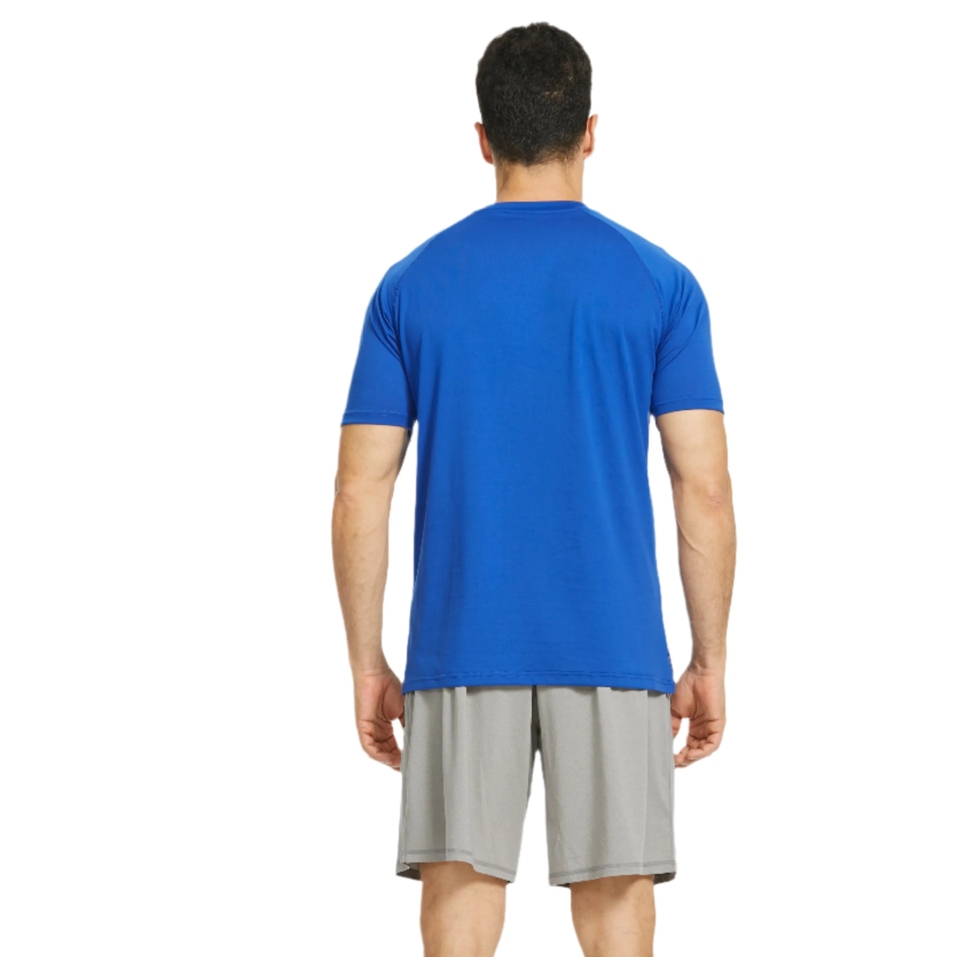 Central Performance Short Sleeve Top in Royal Blue