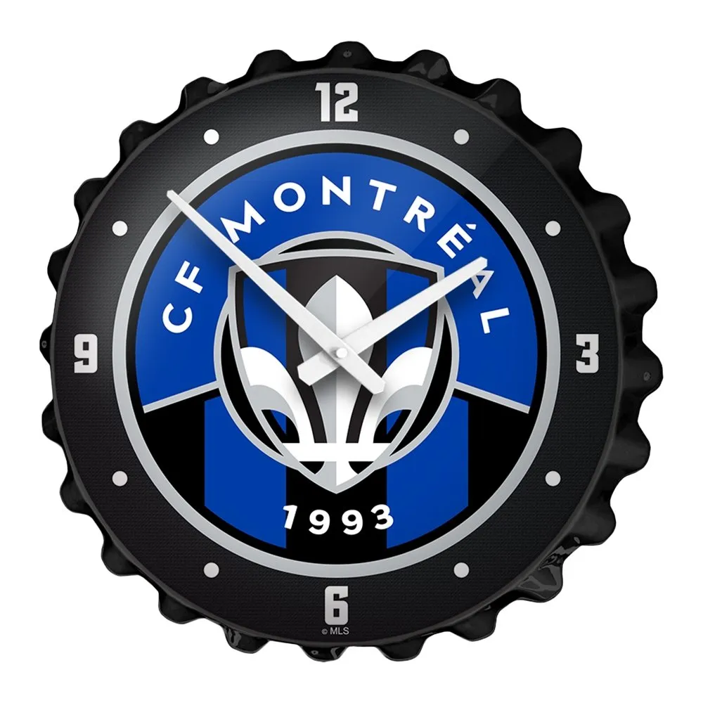 CF Montréal: Bottle Cap Wall Clock