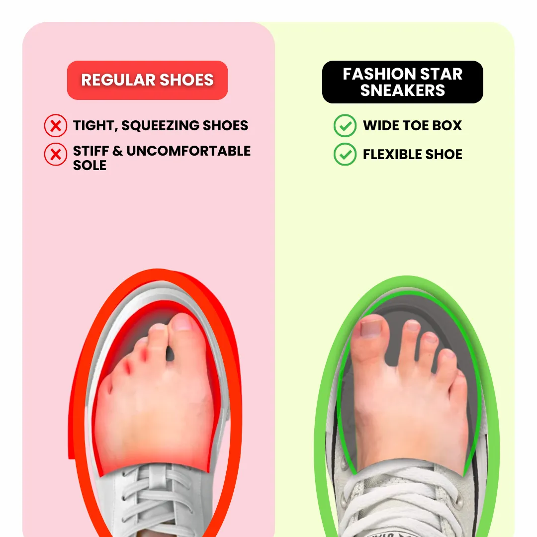 Charlie Trendy Orthopedic Sneakers