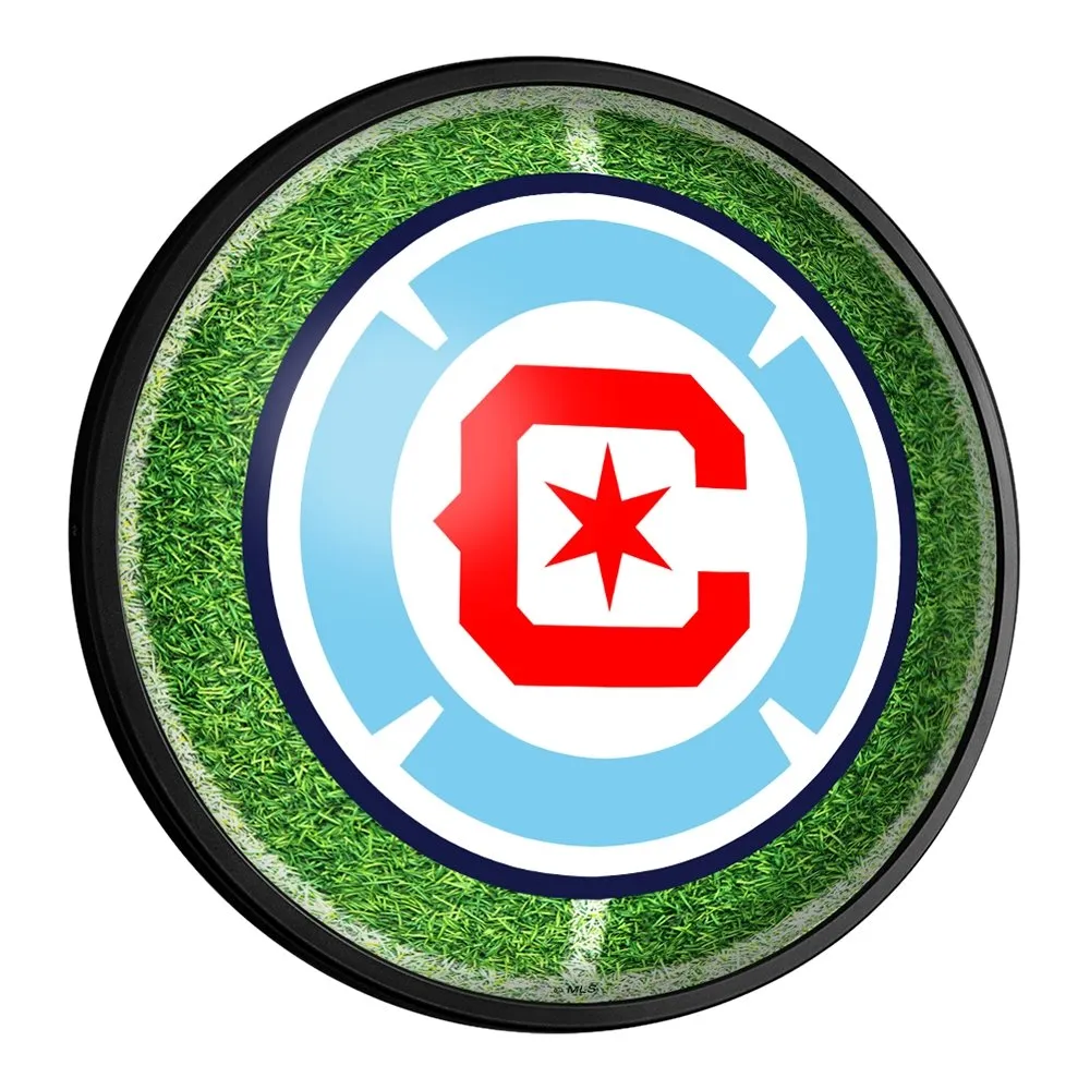 Chicago Fire: Pitch - Round Slimline Lighted Wall Sign