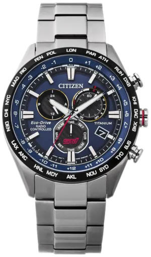 Citizen Eco-Drive X Subaru STi 2025 Sports Chronograph Titanium Limited Edition STSG24100010