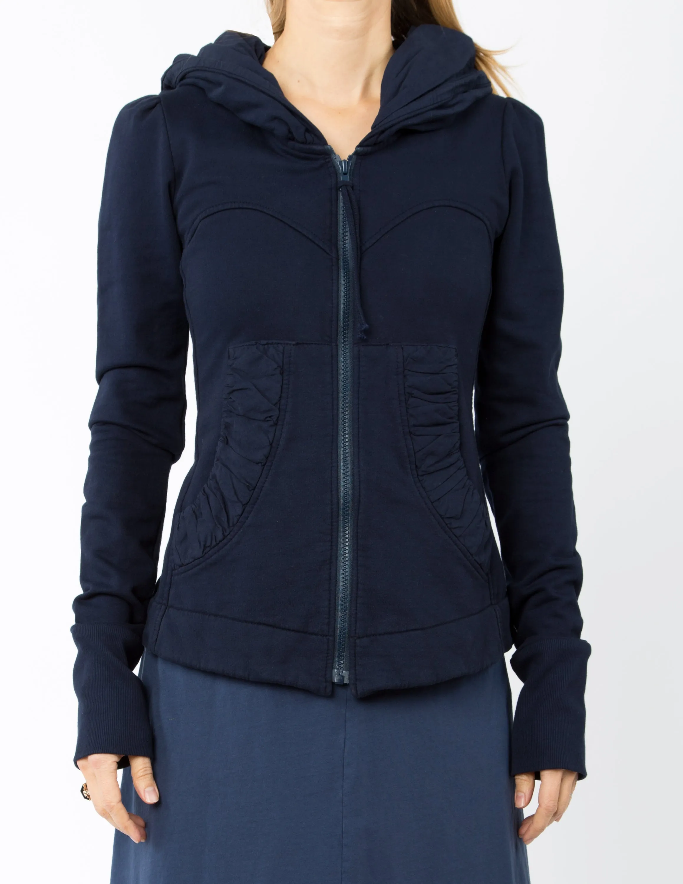 Cloak Hoodie in Midnight