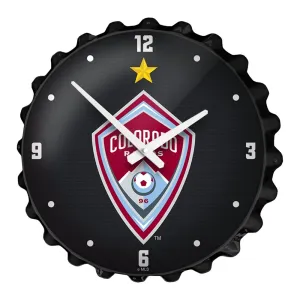 Colorado Rapids: Bottle Cap Wall Clock