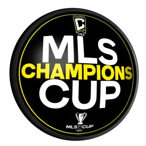 Columbus Crew: MLS Cup Champs, Bold Design - Round Slimline Lighted Wall Sign