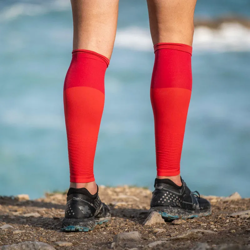 Compressport Unisex R2V2 Calf Sleeves Red - SU00002B_300