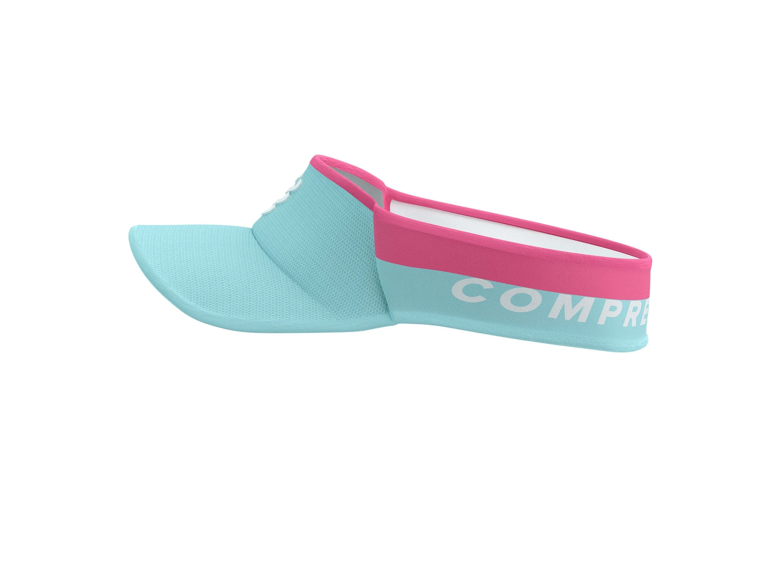Compressport Unisex's Visor Ultralight - Iced Aqua/Hot Pink