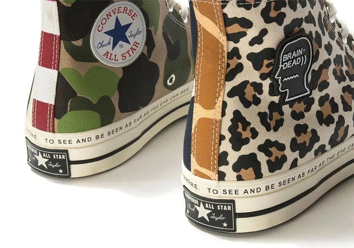 Converse X Brain Dead Collaboration Cabinet Noir Woman A03279 Tiger