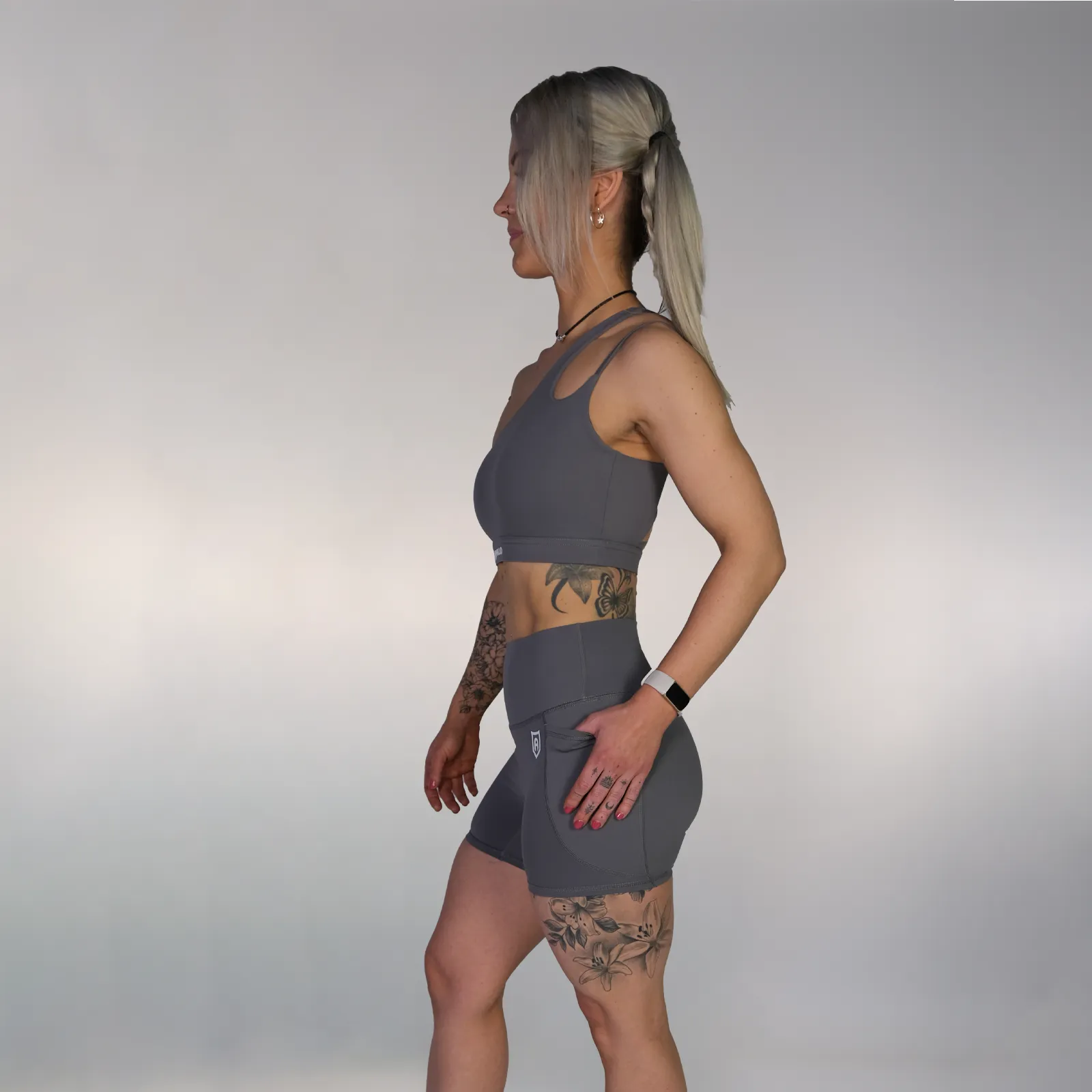 Core Bra - Grey