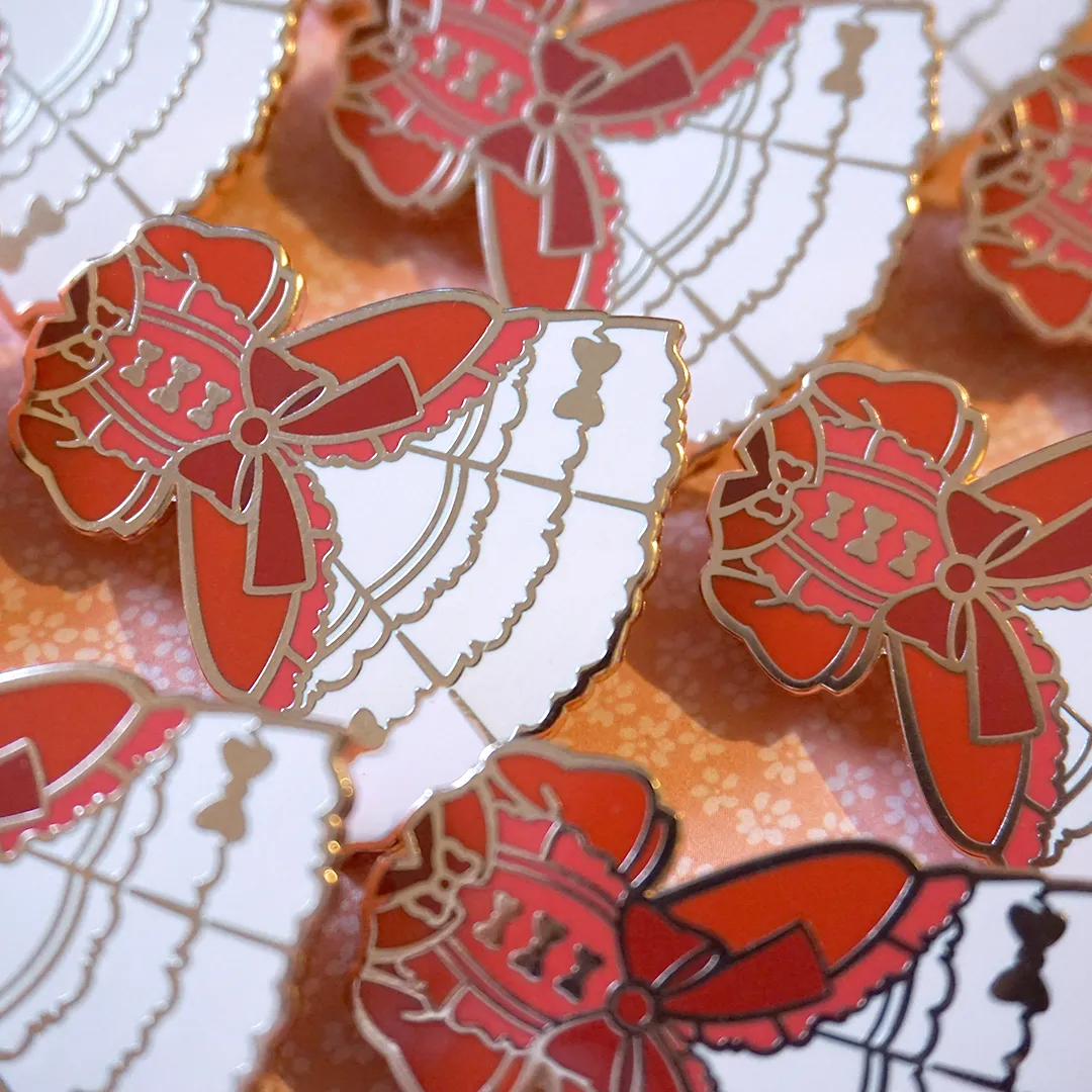 Country Lolita (Red) | Enamel Pin