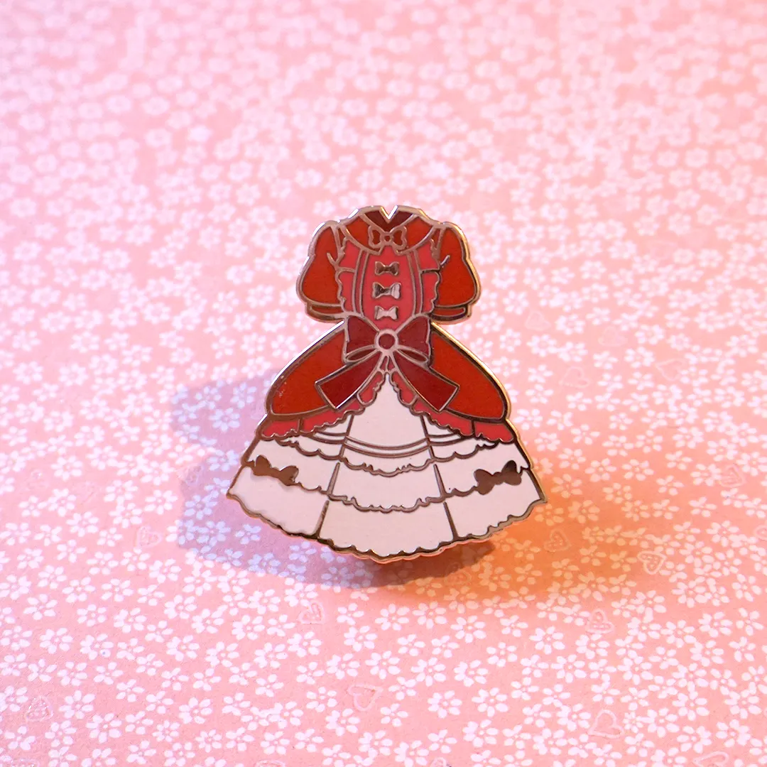 Country Lolita (Red) | Enamel Pin