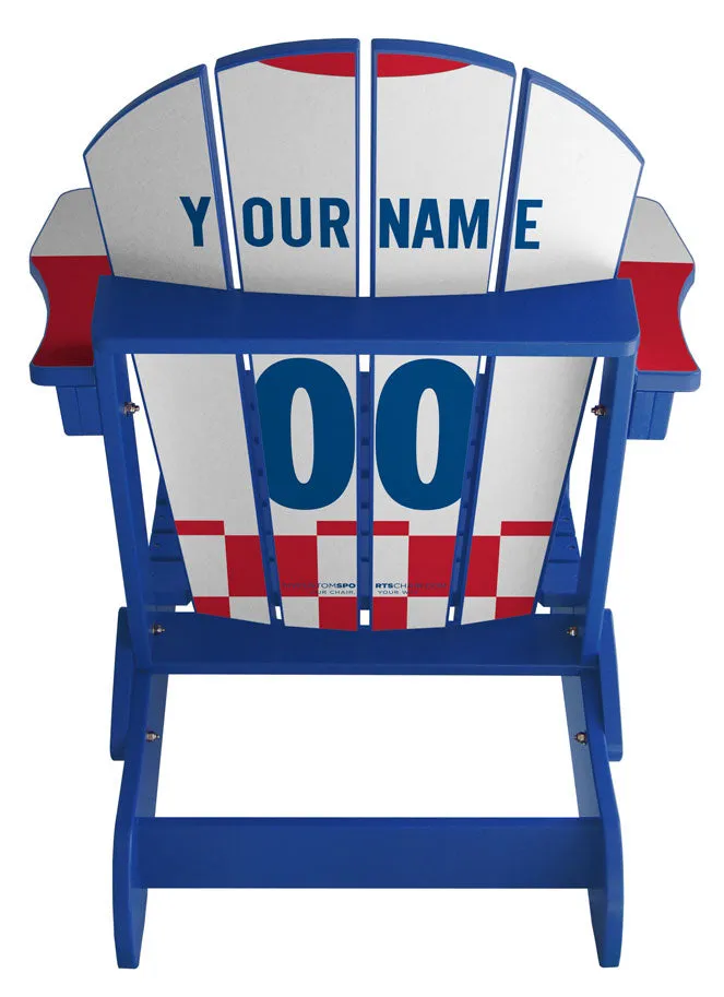 Croatia Complete Custom with personalized name World Soccer Chair Mini