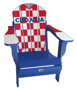Croatia Complete Custom with personalized name World Soccer Chair Mini