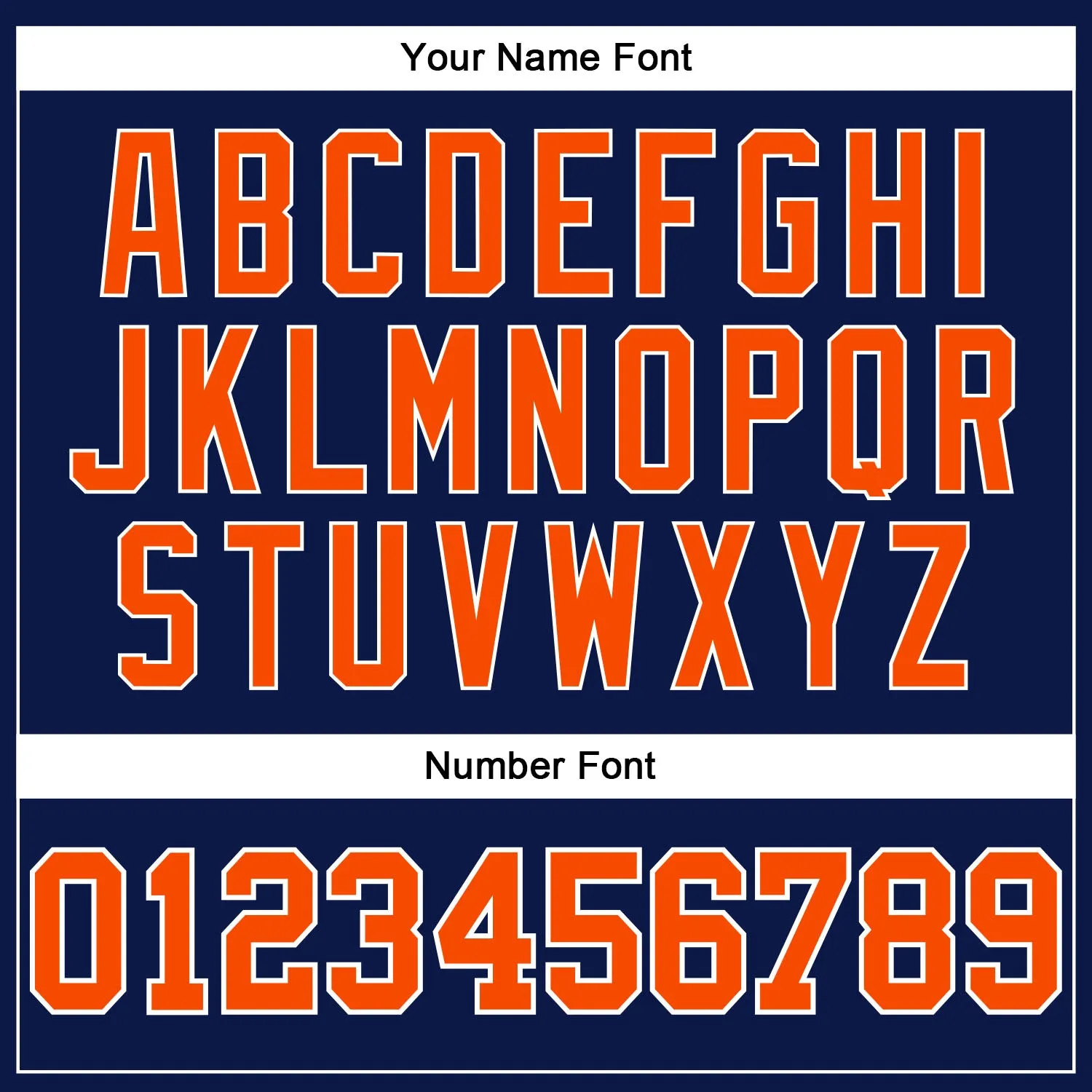 Custom Navy White Pinstripe Orange Authentic Basketball Jersey