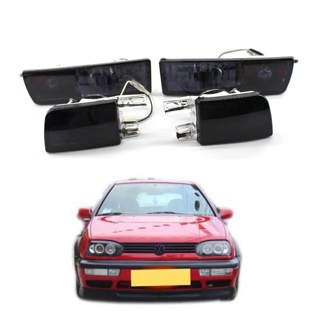 Dark Color Bumper Light Volkswagen Golf 3 Mk3