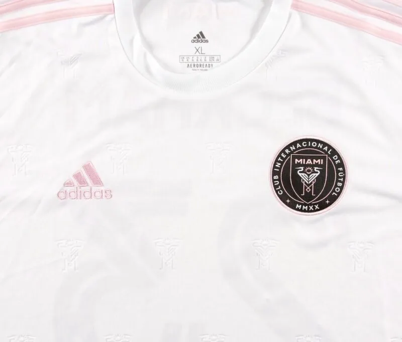 DAVID BECKHAM Autographed Inter Miami CF Adidas 2021 White Jersey PANINI