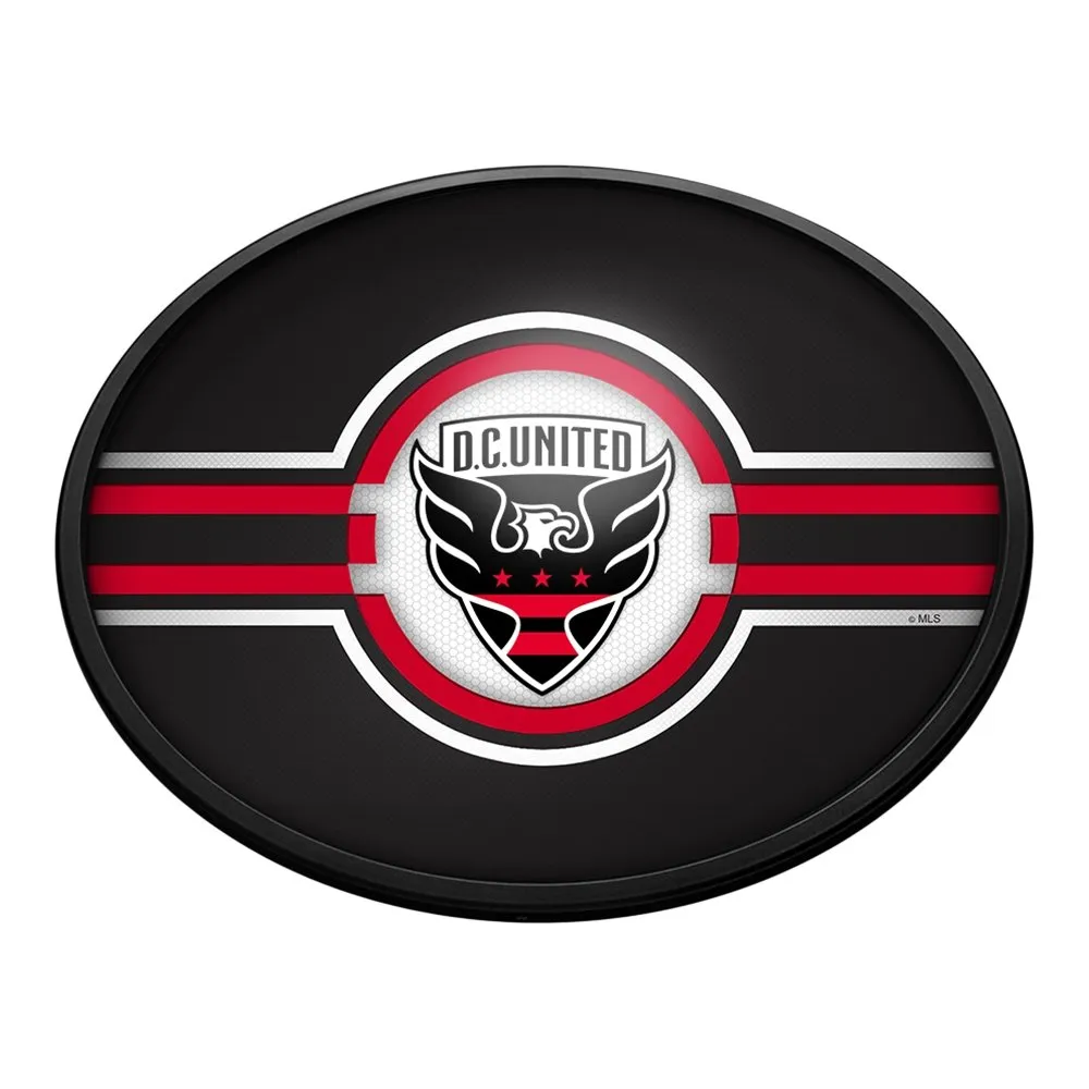 D.C. United: Oval Slimline Lighted Wall Sign