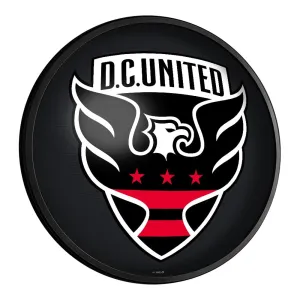 D.C. United: Round Slimline Lighted Wall Sign