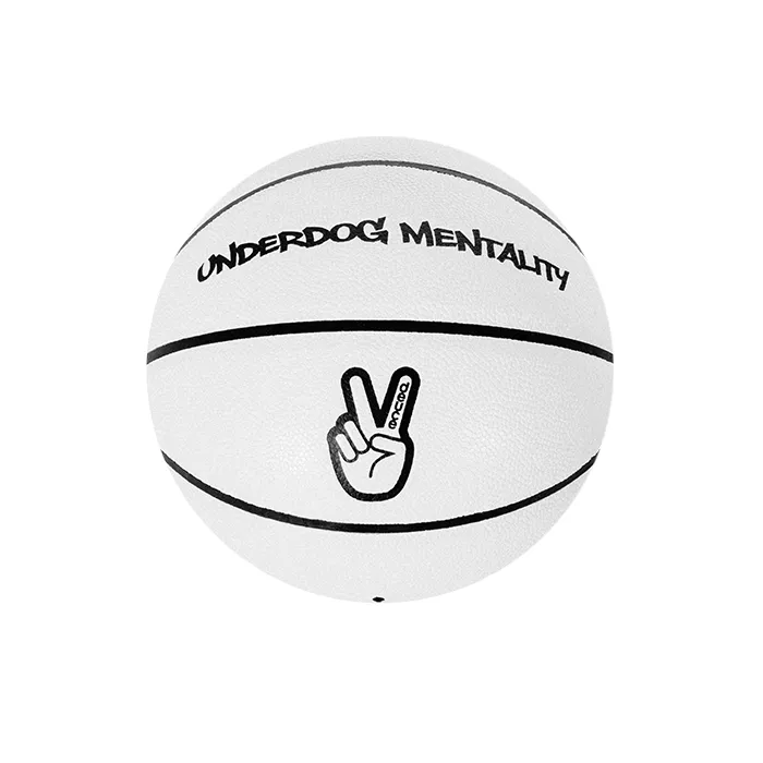DEUCE UNDERDOG MENTALITY BASKETBALL | White