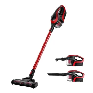 Devanti Cordless Stick Vacuum Cleaner - Black andred