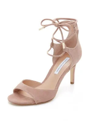 Diane Von Furstenberg Women's Rimini Ankle-Wrap Sandals