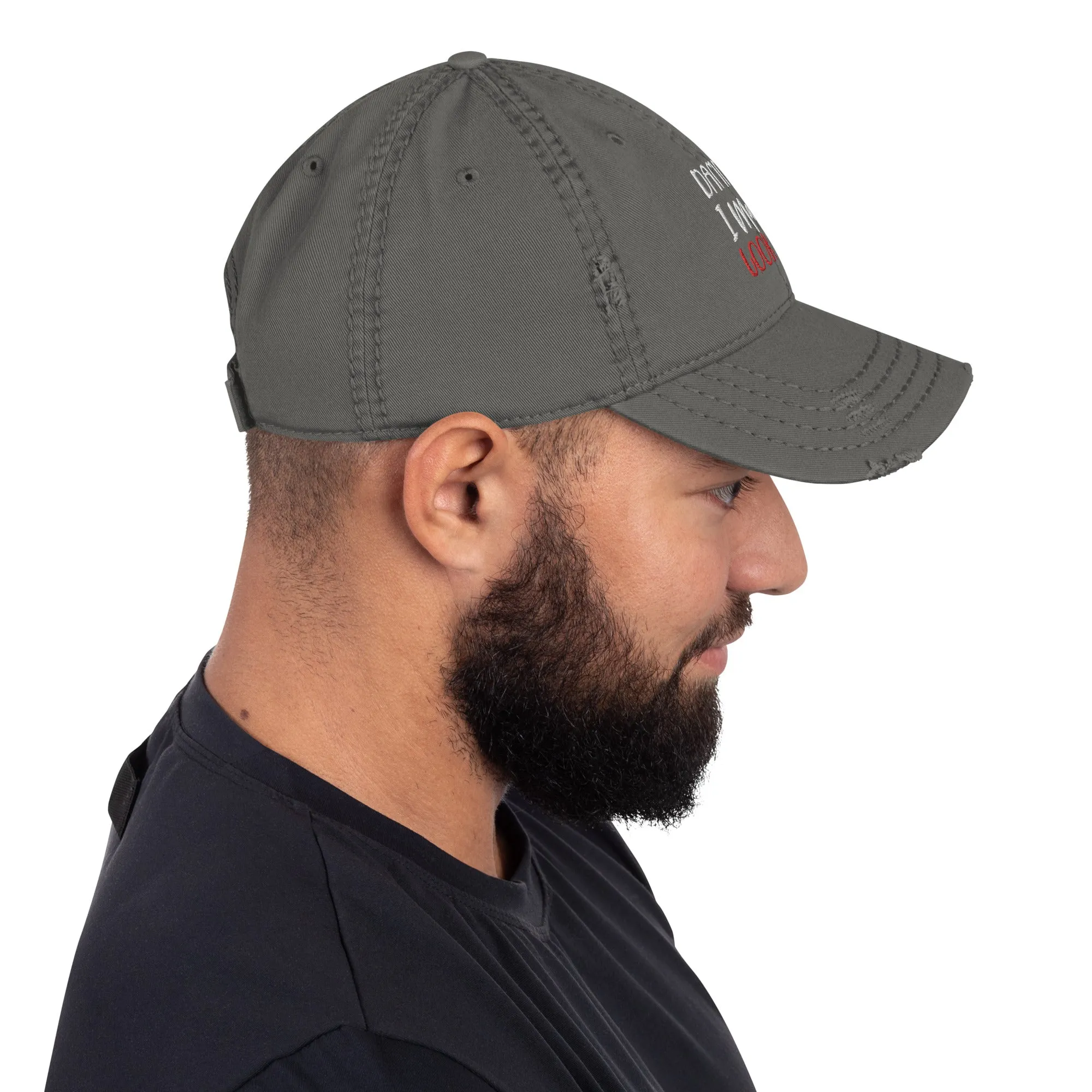 Distressed Dad Hat -Birthday Hat