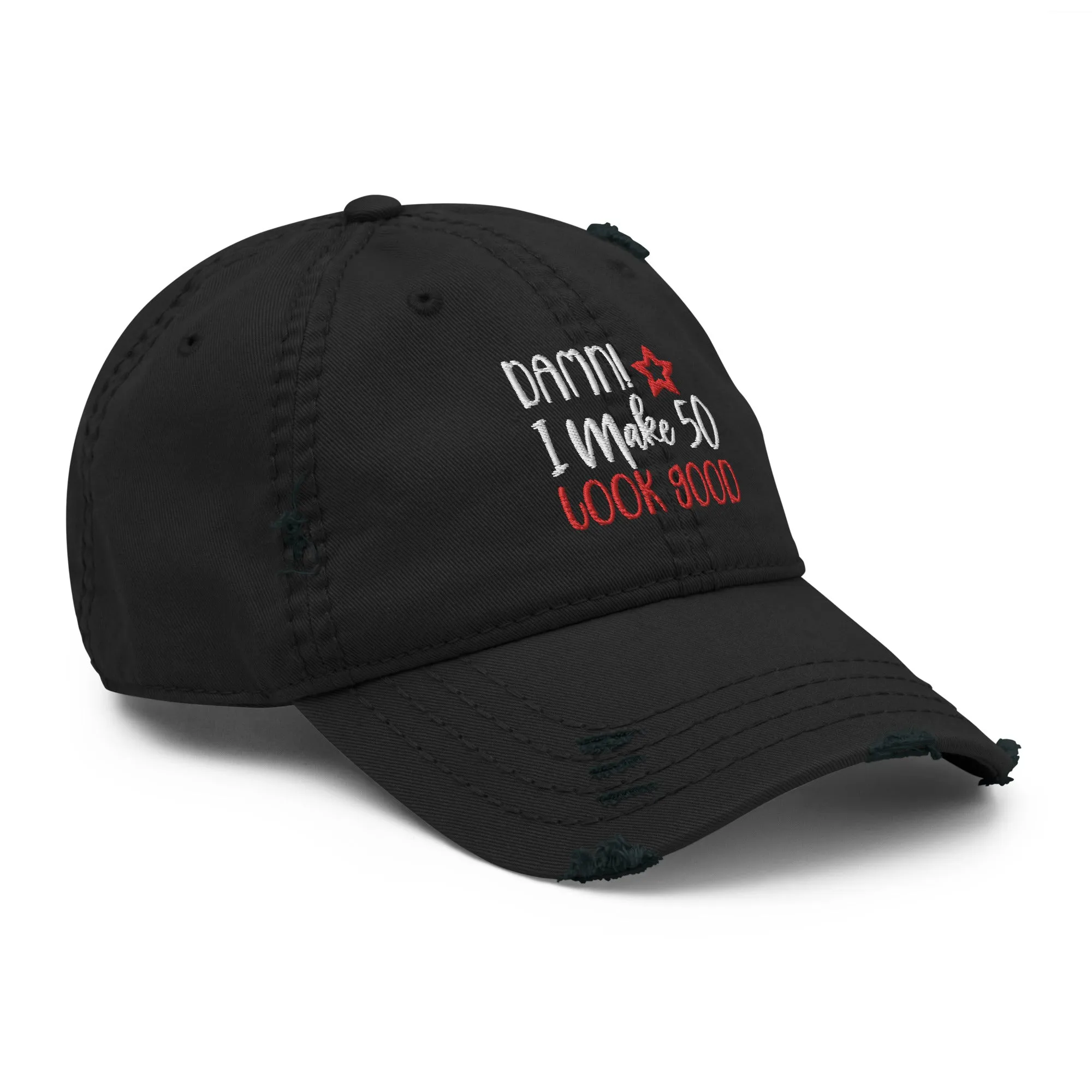 Distressed Dad Hat -Birthday Hat