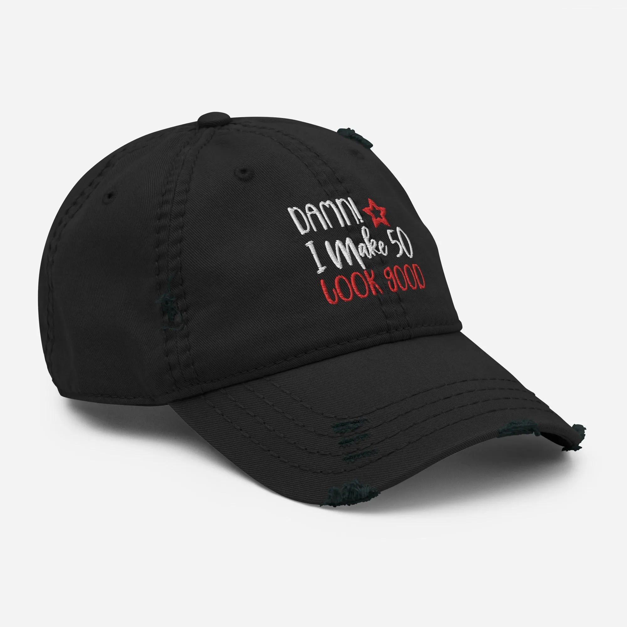 Distressed Dad Hat -Birthday Hat