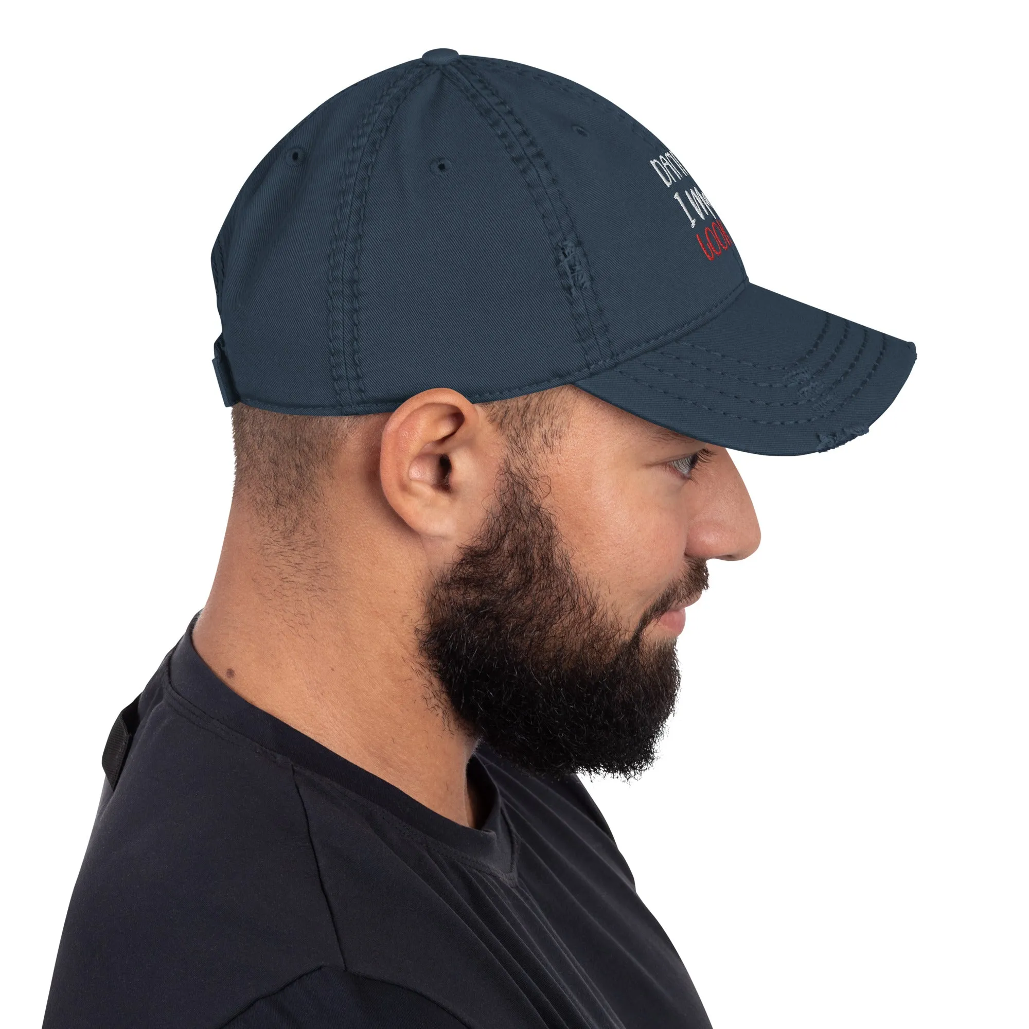 Distressed Dad Hat -Birthday Hat