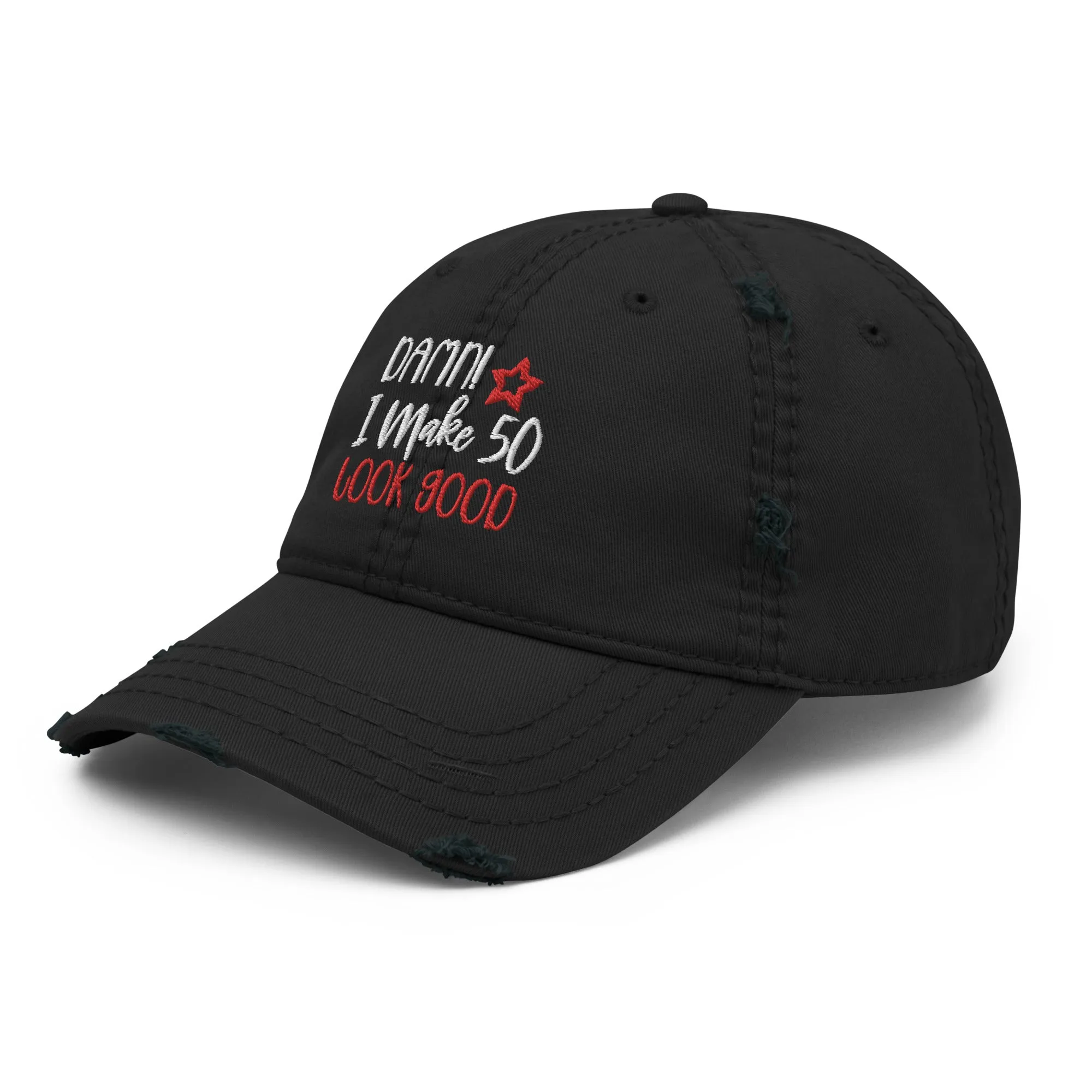 Distressed Dad Hat -Birthday Hat
