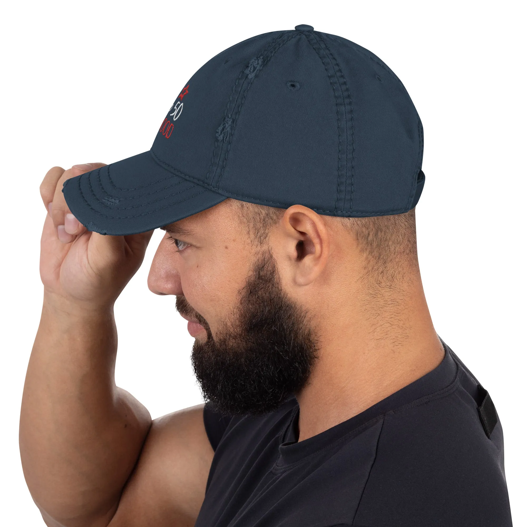 Distressed Dad Hat -Birthday Hat