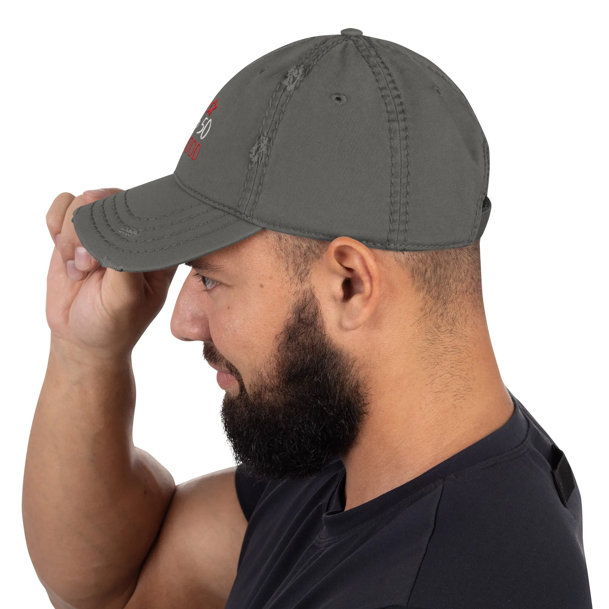 Distressed Dad Hat -Birthday Hat