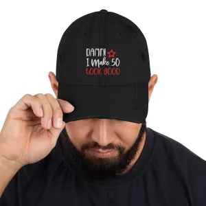Distressed Dad Hat -Birthday Hat