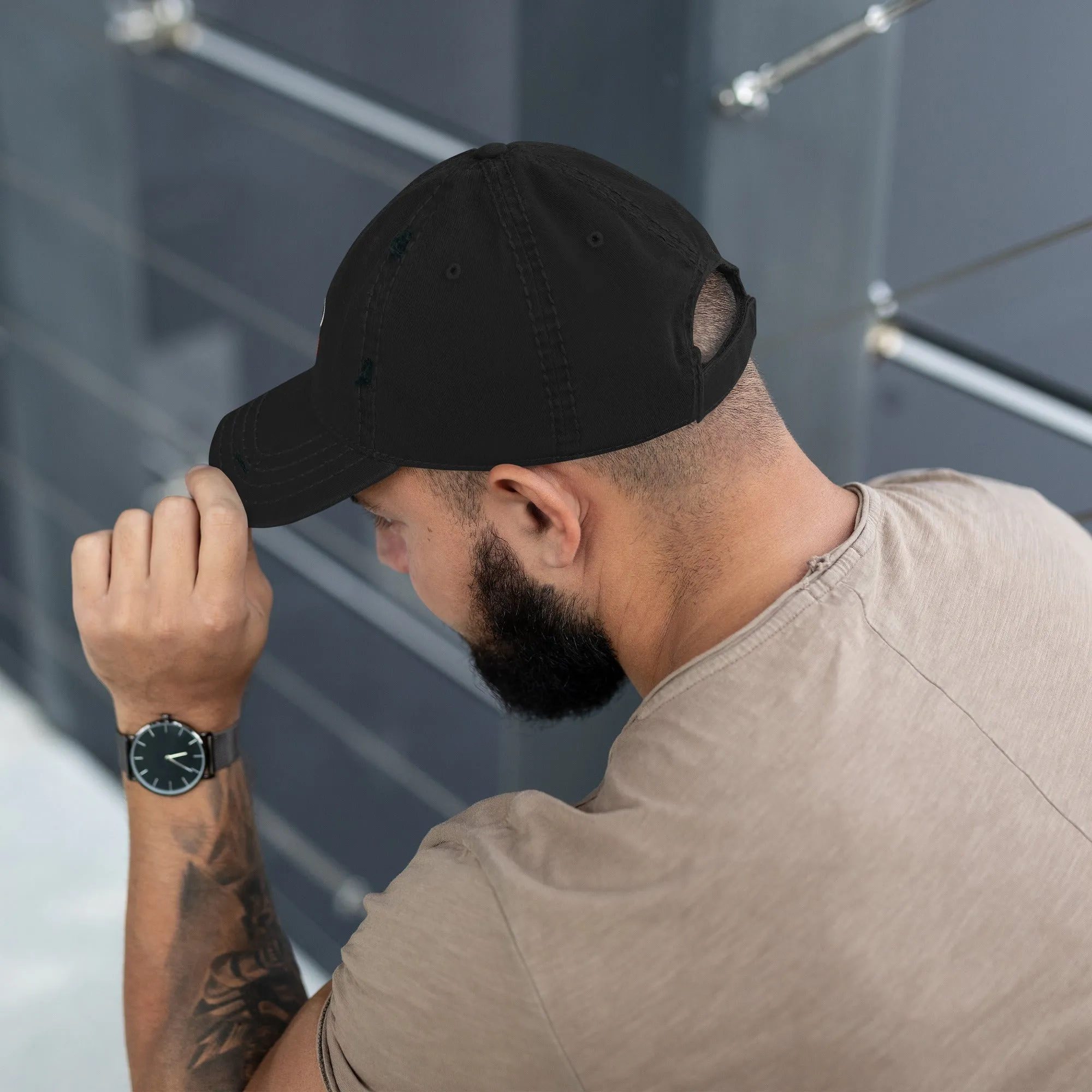 Distressed Dad Hat -Birthday Hat