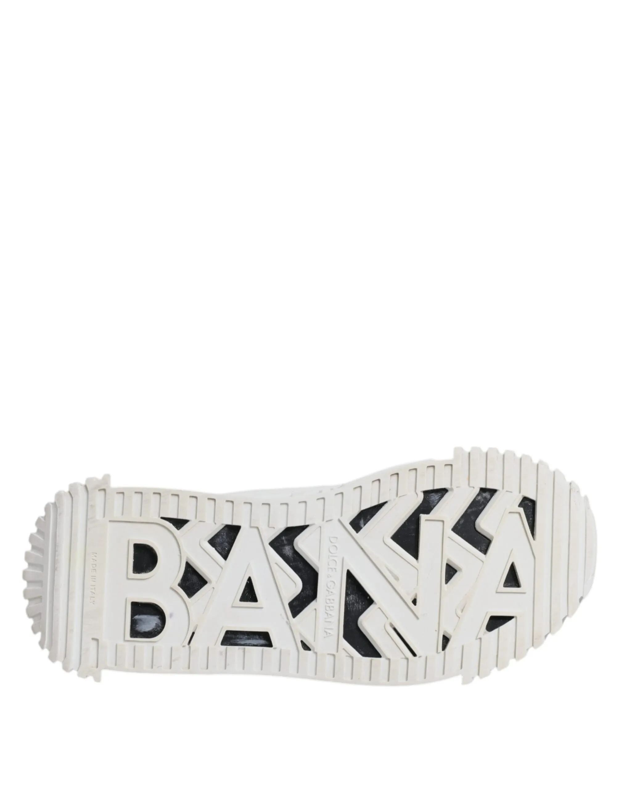 Dolce&Gabbana NS1 Women White Sneakers Leather Lace Up Flat Trainer Shoes EUR 36