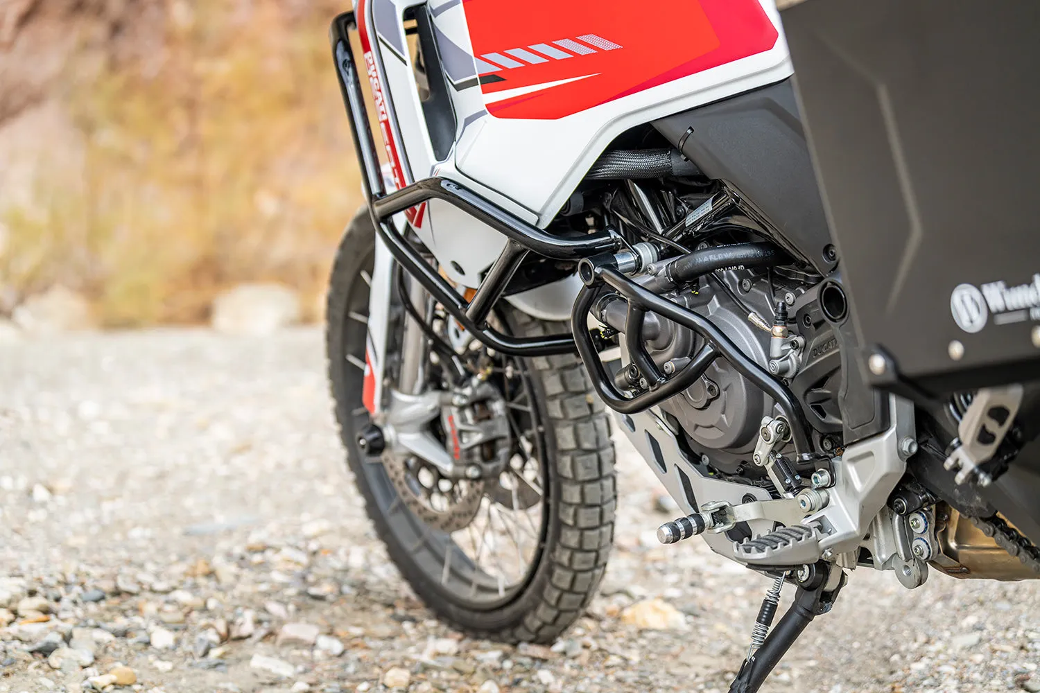 Ducati Desert X Ergonomics - Gear Shift Ext