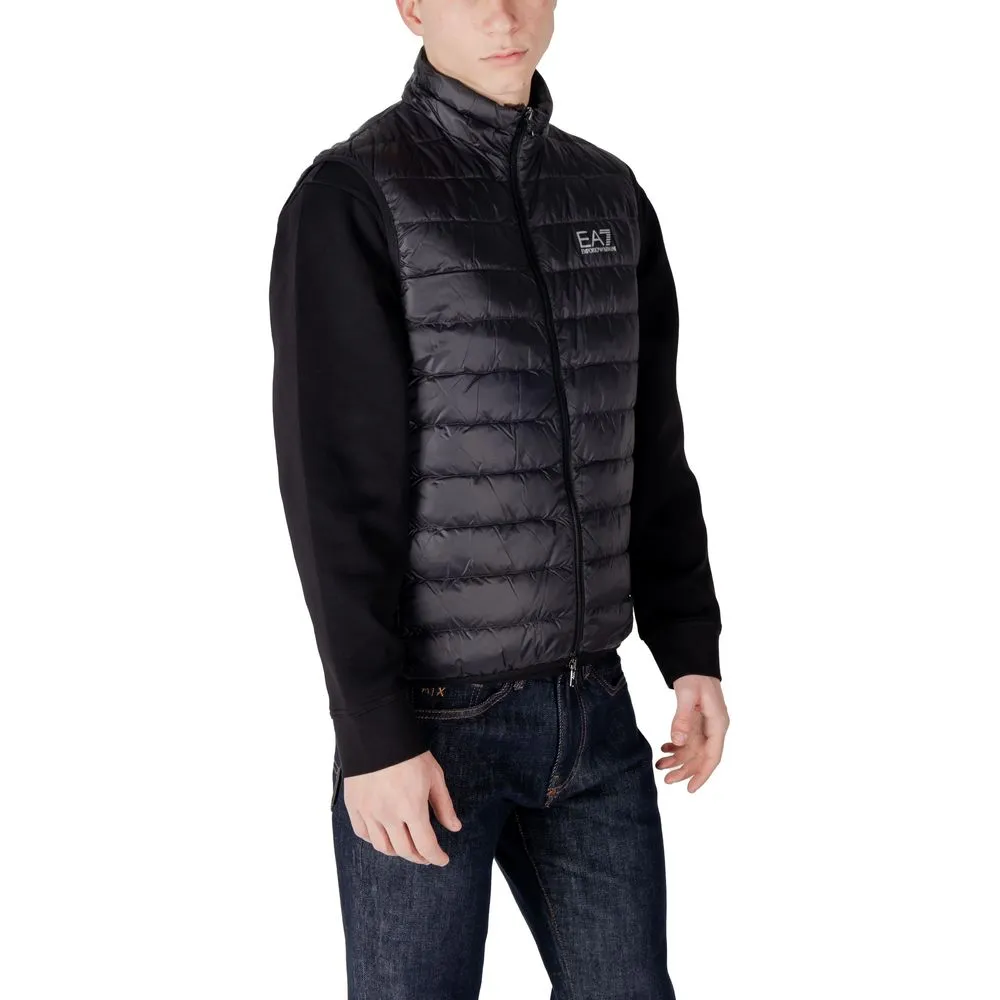 EA7 Emporio Armani Black Polyamide Jacket
