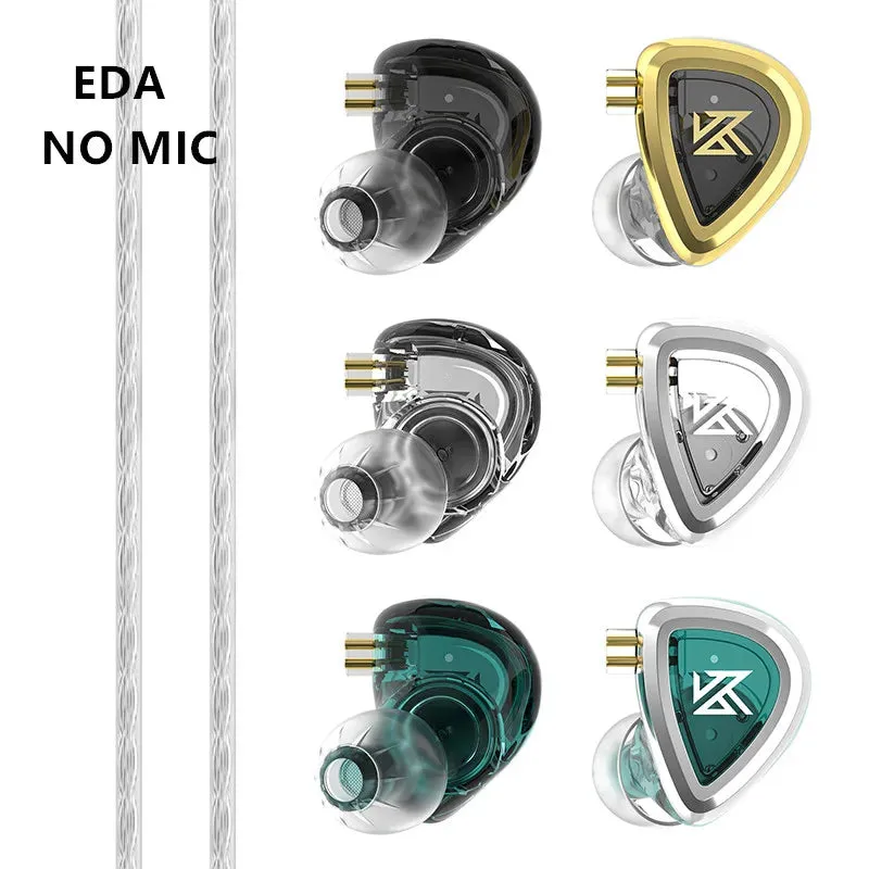 Earphones Bass/Balanced/Hi-Res Earbuds - In Ear Monitor Headphones - Sport Noise Cancelling HIFI Headset