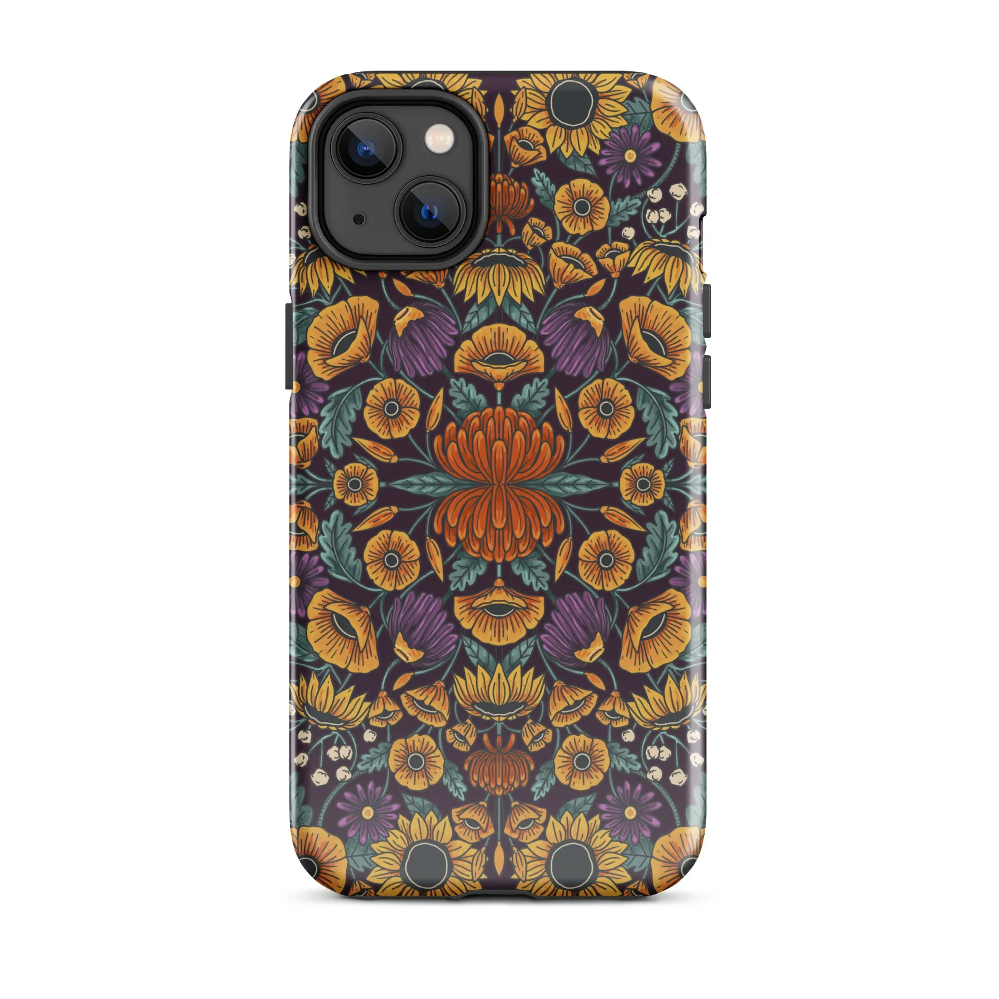 Earth, Wind & Floral iPhone Tough Case