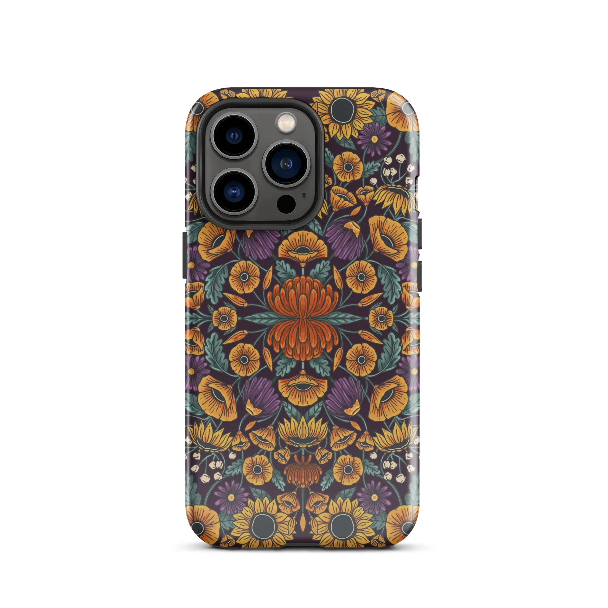 Earth, Wind & Floral iPhone Tough Case