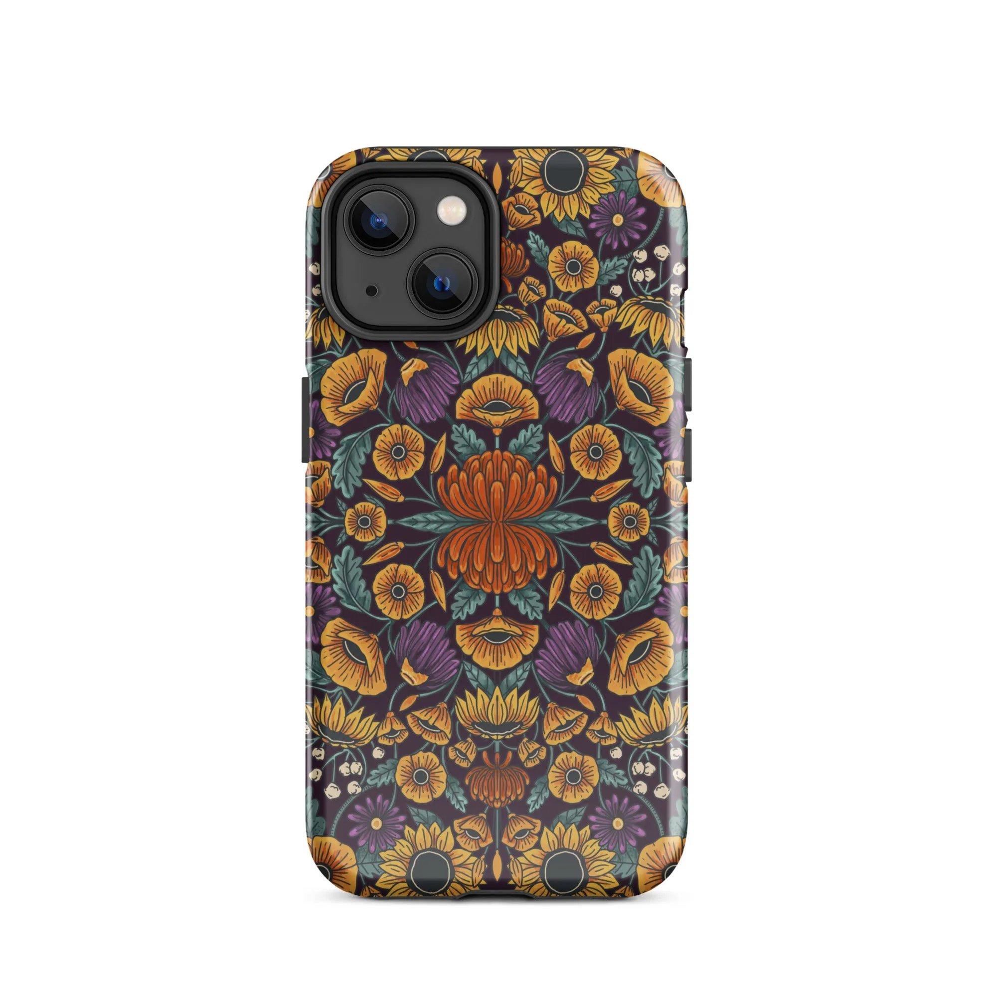 Earth, Wind & Floral iPhone Tough Case